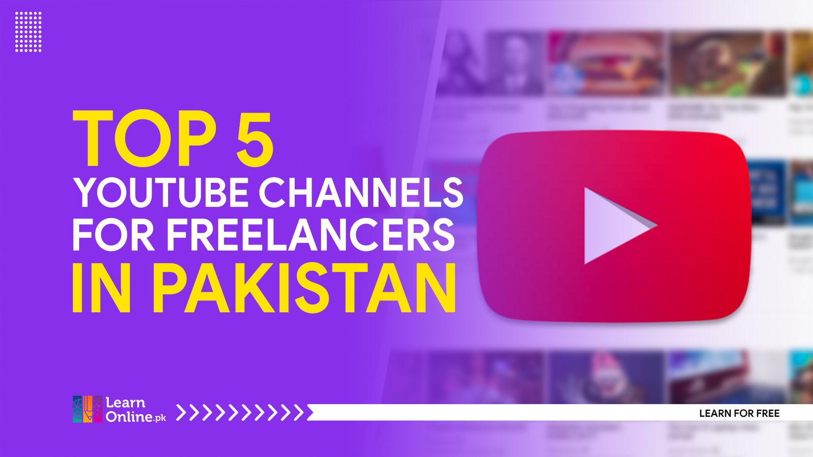 YouTube channels for freelancers