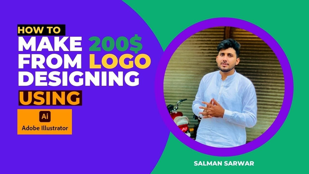 Logo Designing Using Adobe Illustrator Complete Course By Salman Sarwar