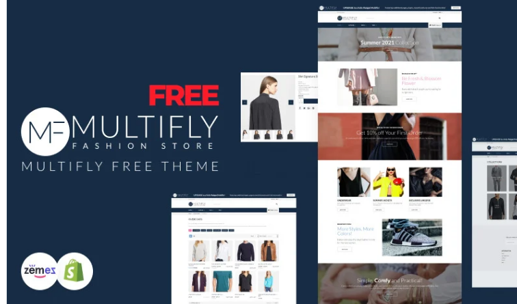 Free shopify theme for fashion store