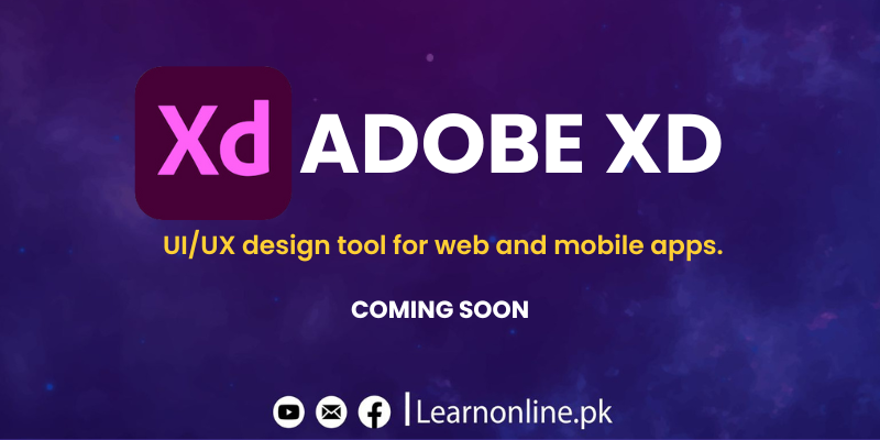 Adobe XD – UI/UX design for web and mobile apps.