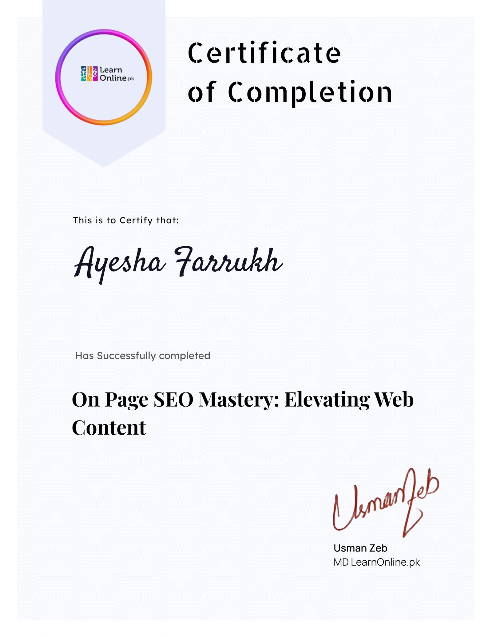 On Page SEO Mastery: Elevating Web Content